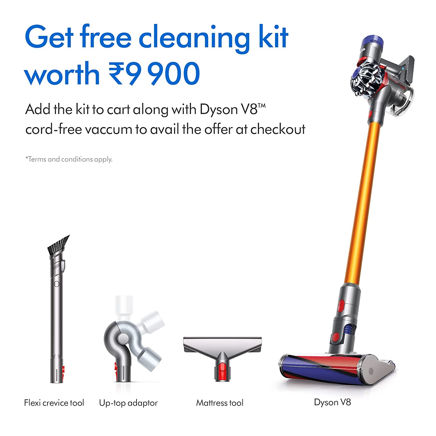 Dyson V8 Absolute vacuum cleaner - Vvalyou