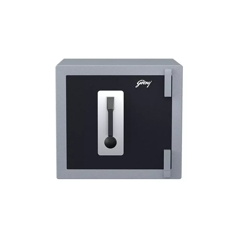 Godrej Forte Advance R55 (55 Litre) Manual Safe Locker For Home & Office With Key Lock, Grey and Black - 35 Kg